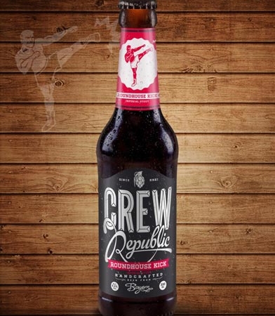 Crew Republic Roundhouse Kick Russian Imperial Stout im Craft Bier Online Shop bestellen - Craft Beer online kaufen