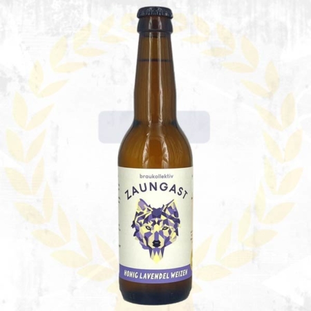 Braukollektiv Zaungast Honig Lavendel Weizen American Wheat aus Wien Österreich im Craft Bier Online Shop bestellen - Craft Beer online kaufen